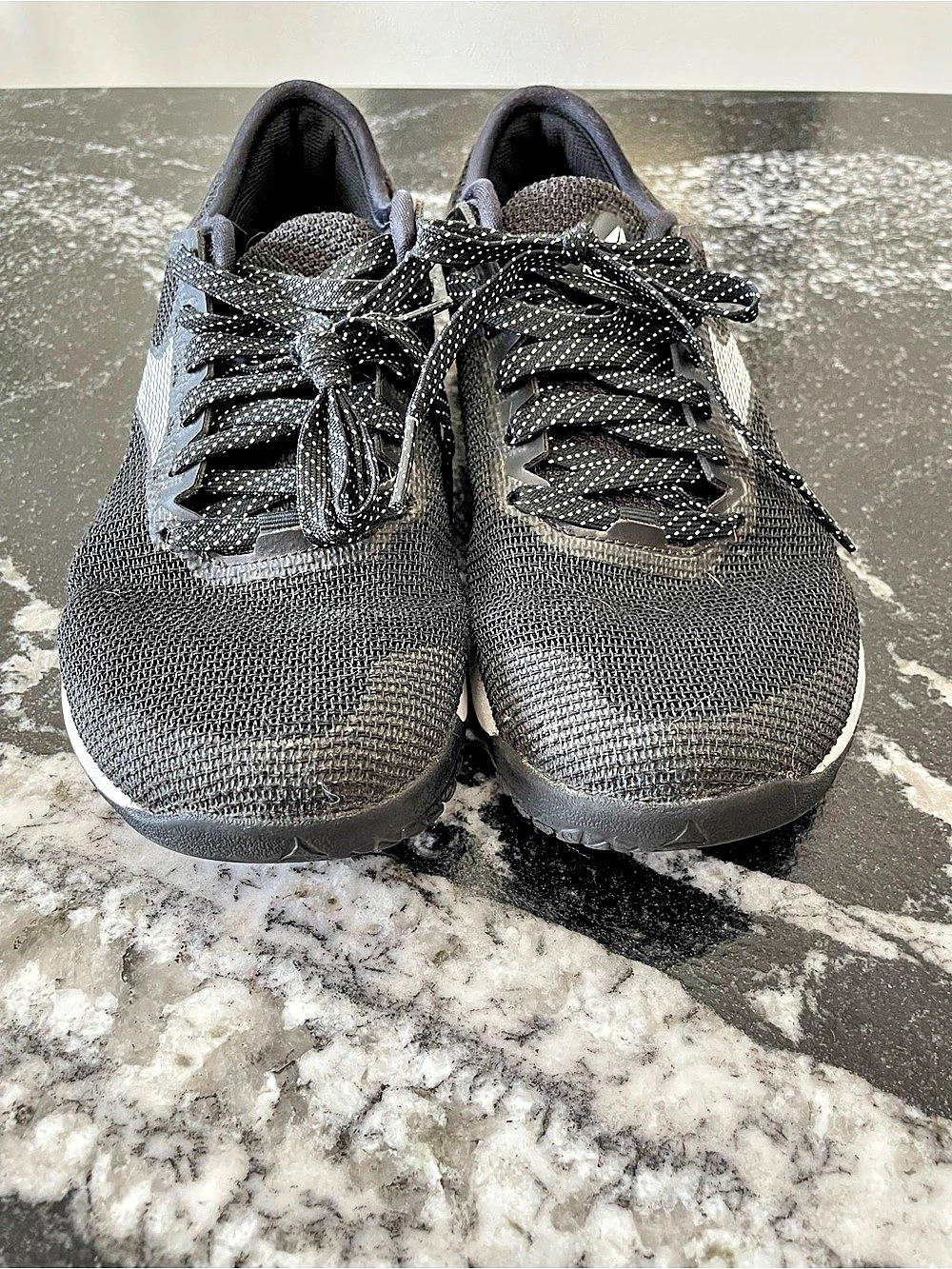Reebok Nano 6.0 CrossFit Training Shoes Black & White US 6